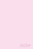 Pastel Beauty Notebook: Light Pink Blank Page Journal Blank Numbered Notebook Pastel Color Notebook 6x9inch 100 pages 1702294781 Book Cover