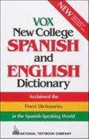 Vox New College Spanish and English Dictionary 0844279994 Book Cover