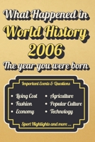 What Happened in World History 2006 The Year You Were Born: Back in 2006, Major Events, Culture, Technology, Economy, Sports & Cost of Living , Famous Leaders B0H2FF216W Book Cover