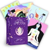The Sacred Self-Care Oracle : A 55-Card Deck & Guidebook 1401958699 Book Cover
