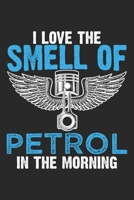 Love the Smell of Petrol in the Morning: Mechaniker-Lkw-Fahrer lieben den Geruch von Dieselkraftstoff Notizbuch liniert DIN A5 - 120 Seiten f�r Notizen, Zeichnungen, Formeln Organizer Schreibheft Plan 1674036698 Book Cover