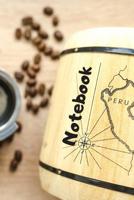 Notebook: Notebook / Travel Diary with Map or Landscape Cover - Wide Ruled Line Paper 107408070X Book Cover