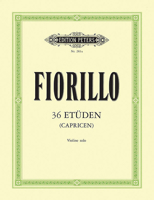 Fedorico Fiorillo -36 Etüden oder Capricen - für Violine solo - Noten/sheet music 0014003635 Book Cover