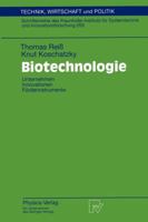 Biotechnologie: Unternehmen Innovationen Forderinstrumente 3790809853 Book Cover