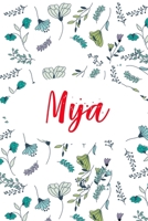 Mya: ⭐ 6x9 Lined notebook Journal 120 pages Personalized Gift for Mya Perfect for Gift Colleague, Friends, Mom, GF Gift for Valentine's Day Present Birthday It'sMya Thing You Wouldn't Understand 1661869750 Book Cover