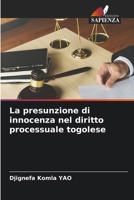 La presunzione di innocenza nel diritto processuale togolese (Italian Edition) 6206957322 Book Cover