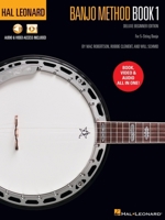 Hal Leonard Banjo Method Book 1 - Deluxe Beginner Edition for 5-String Banjo with Audio & Video Access Included 1705177786 Book Cover