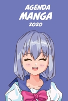 Agenda Manga 2020 [Semanalmente] [6x9]: Anime Manga Calendario Planificador Organizador para la productividad y el uso del tiempo, chica cabello morado 1676279180 Book Cover