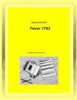 Novel Unit for Fever 1793 1505212855 Book Cover