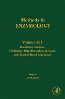 Methods in Enzymology, Volume 431: Translation Initiation: Cell Biology, High-Throughput Methods, and Chemical-Based Approaches 0123739640 Book Cover