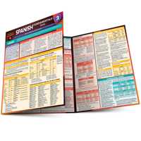 Spanish Fundamentals 3 - Verbs: a QuickStudy Laminated Reference Guide 1423248813 Book Cover