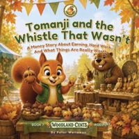 Tomanji and the Whistle That Wasn’t: Money Story About Earning, Hard Work, and What Things Are Really Worth (Woodland Cents) B0HHHYHGXZ Book Cover
