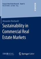 Sustainability in Commercial Real Estate Markets 3658215097 Book Cover