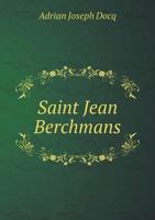Saint Jean Berchmans 1246879859 Book Cover