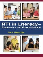 RTI in Literacy: Responsive and Comprehensive 0872078361 Book Cover