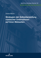 Strategien Der Selbstdarstellung Russischer Unternehmen Auf Ihren Webseiten 3631737645 Book Cover