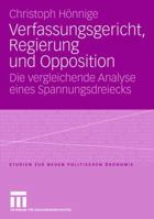 Verfassungsgericht, Regierung Und Opposition: Die Vergleichende Analyse Eines Spannungsdreiecks 3531153102 Book Cover