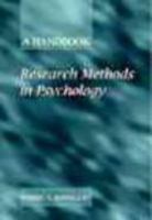 Research Methods in Psychology: A Handbook 0534348556 Book Cover