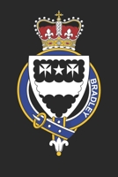 Bradley: Bradley Coat of Arms and Family Crest Notebook Journal (6 x 9 - 100 pages) 1710271175 Book Cover