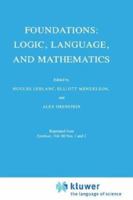 Foundations: Logic, Language, and Mathematics 9048184061 Book Cover