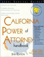 California Power of Attorney Handbook 157071360X Book Cover
