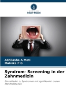 Syndrom- Screening in der Zahnmedizin 6209788475 Book Cover