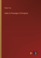 Index to Passages of Scripture 3368190784 Book Cover