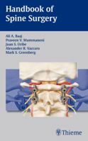 Handbook of Spine Surgery 1604064196 Book Cover