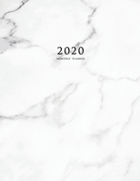 2020 Monthly Planner: Large Monthly Planner with Inspirational Quotes and Marble Cover (Volume 4) 1087808375 Book Cover
