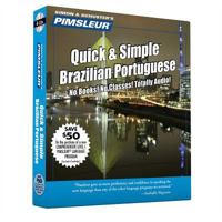 Quick & Simple Brazilian/Portuguese (Pimsleur Quick and Simple) 0743517695 Book Cover