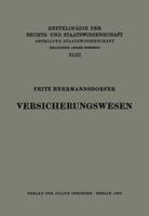 Versicherungswesen 3642985815 Book Cover