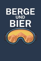 Berge und Bier: Pistenlogbuch/Pistentagebuch f�r Skifahrer auf der Skipiste. 120 Seiten mit Seitenzahlen. F�r Notizen oder die Planung des Apr�s Ski und des Ski Ausflugs. 1678537608 Book Cover