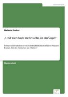 "und Wer Noch Mehr Sieht, Ist Ein Vogel 3961167745 Book Cover