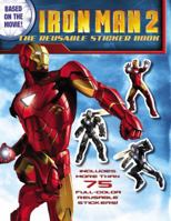 Iron Man 2: The Reusable Sticker Book 0316083763 Book Cover