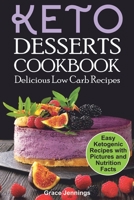 Keto Desserts Cookbook: Delicious Low Carb Recipes 1798813092 Book Cover