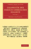 Grammatik Der Oskisch-Umbrischen Dialekte 1108051030 Book Cover