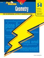 Power Practice: Geometry, Gr. 5-8 1591980925 Book Cover