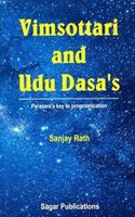 Vimsattari and Udu Dasa's: Parasara's Key to Prognostication 8170820243 Book Cover