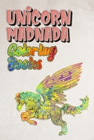 Unicorn Mandala Coloring Books: Awesome Relaxing coloring Book for Girls, Cute Horses with mandala 1699036721 Book Cover