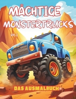 50 Mächtige Monstertrucks Vol. I – Ultimative Action & Adrenalinkick für Jungs und Autoliebhaber im DIN A4 Format | Schwarze Rückseiten gegen ... Achtsamkeit, Zeitvertreib (German Edition) B0DYY39QMW Book Cover