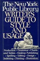 New York Public Library Writer's Guide to Style and Usage 0062700642 Book Cover