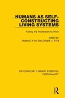 Humans As Self-Constructing Living Systems: Putting the Framework to Work 0367112086 Book Cover