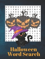 Halloween Word Search: Large Print Word Search, Word Search Book, Halloween Puzzles, Word Find for adults and kids B08JDYXQ54 Book Cover