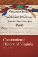 Constitutional History of Virginia 0820369888 Book Cover