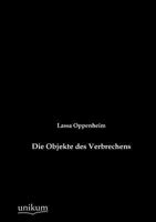 Die Objekte Des Verbrechens 3846040215 Book Cover