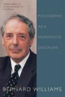 Philosophy as a Humanistic Discipline 069113409X Book Cover