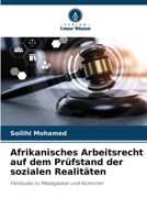 Afrikanisches Arbeitsrecht auf dem Prüfstand der sozialen Realitäten (German Edition) 6209356281 Book Cover