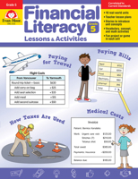 Financial Literacy Lessons and Activities, Grade 5 - Teacher Resource 1645142698 Book Cover