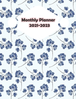 Monthly Planner 2021-2023: 2021-2023 Monthly Planner with Hardcover B0943P9JV7 Book Cover