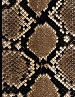 Snake Skin: Everyday Notebook 1720207240 Book Cover